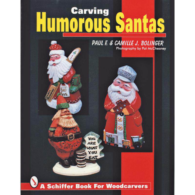预订 carving humorous santas [9780764304231]