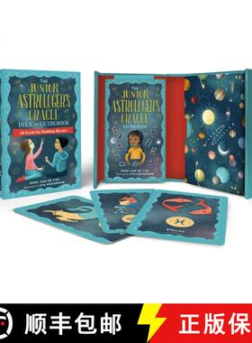 【3-4周达】The Junior Astrologer's Oracle Deck and Guidebook : 44 Cards for Budding Mystics [9780762483181]