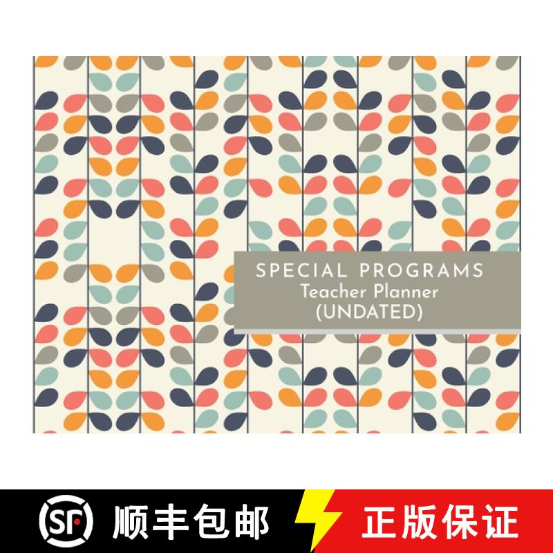 【2-3周达】Special Programs Teacher Planner [9781685159900]