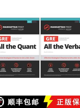【3-4周达】All the GRE: Effective Strategies & Practice from 99th Percentile Instructors [9781506291062]