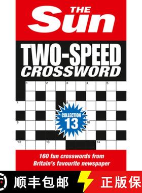 预订 Sun Two-Speed Crossword Collection 13: 160 Two-in-One Cryptic and Coffee Time Crosswords [9780008749149]