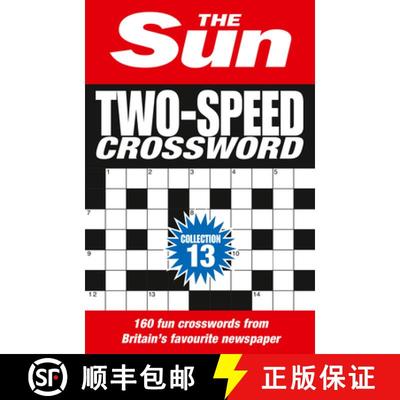 【3-4周达】Sun Two-Speed Crossword Collection 13: 160 Two-in-One Cryptic and Coffee Time Crosswords [9780008749149]