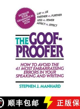 【3-4周达】Goof Proofer [9780684838267]