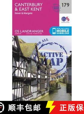 【3-4周达】Canterbury & East Kent, Dover & Margate [9780319475027]