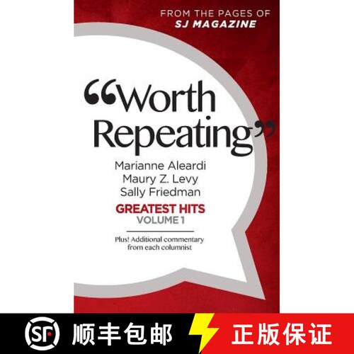 【3-4周达】Worth Repeating: Greatest Hits Volume One [9780692534410]