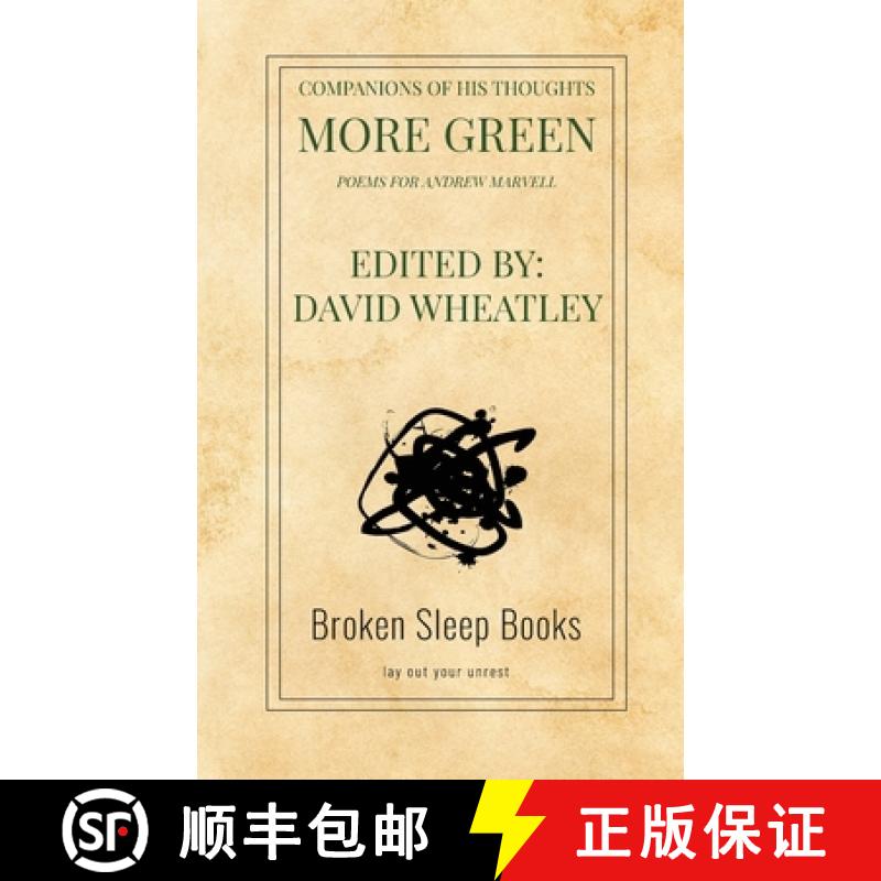 【3-4周达】Companions of His Thoughts More Green: Poems for Andrew Marvell [9781915079701]