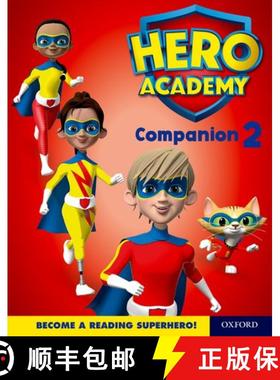 【3-4周达】Hero Academy: Oxford Levels 7-12, Turquoise-Lime+ Book Bands: Companion 2 Single [9780198416869]