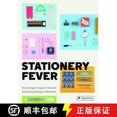 【3-4周达】Stationery Fever: From Paperclips to Pencils and Everything in Between [9783791382722]