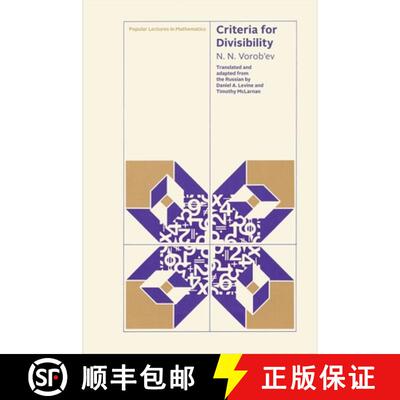 【3-4周达】Criteria for Divisibility [9780226865164]