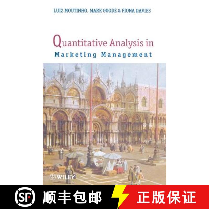 【3-4周达】Quantitative Analysis In Marketing Management (Paper) [Wiley经管] [9780471964308]