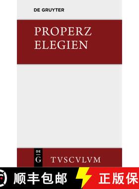 【3-4周达】Elegien：Lateinisch und deutsch [9783110355512]