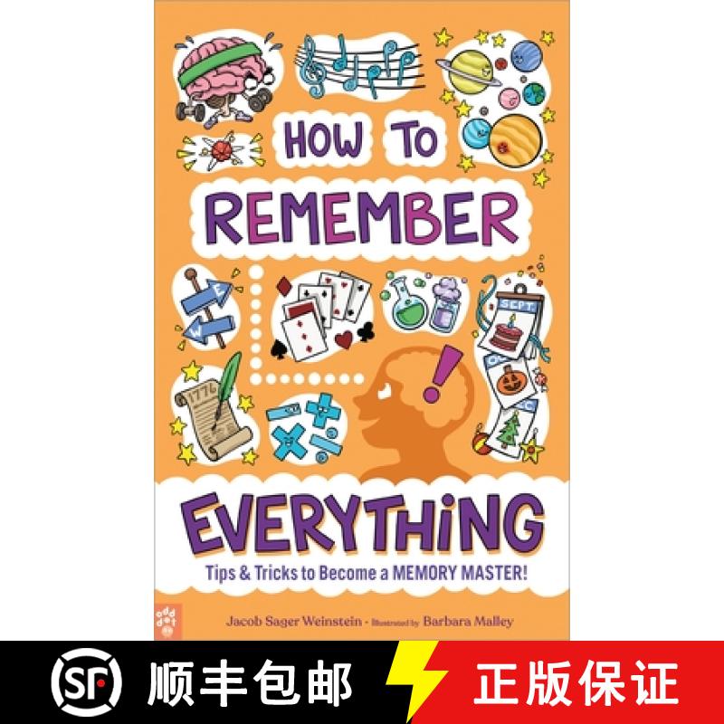 【3-4周达】How to Remember Everything: Tips & Tricks to Become a Memory Master! [9781250235268]