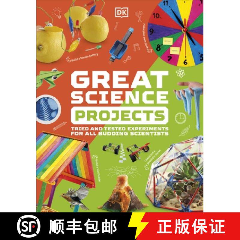 Great Science Projects : Tried and Tested Experiments for All Budding Scientists [9780241569948]