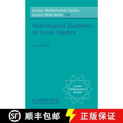 【3-4周达】Homological Questions in Local Algebra: - Homological Questions in Local Algebra [9780521315265]