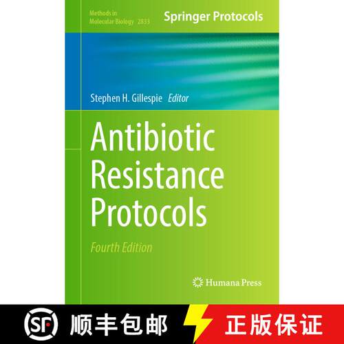 【3-4周达】精装 Antibiotic Resistance Protocols (Fourth Edition 2024) [9781071639801]