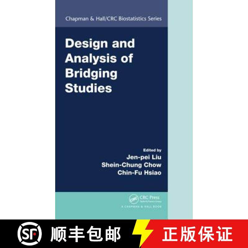 【3-4周达】Design and Analysis of Bridging Studies [9781439846346]