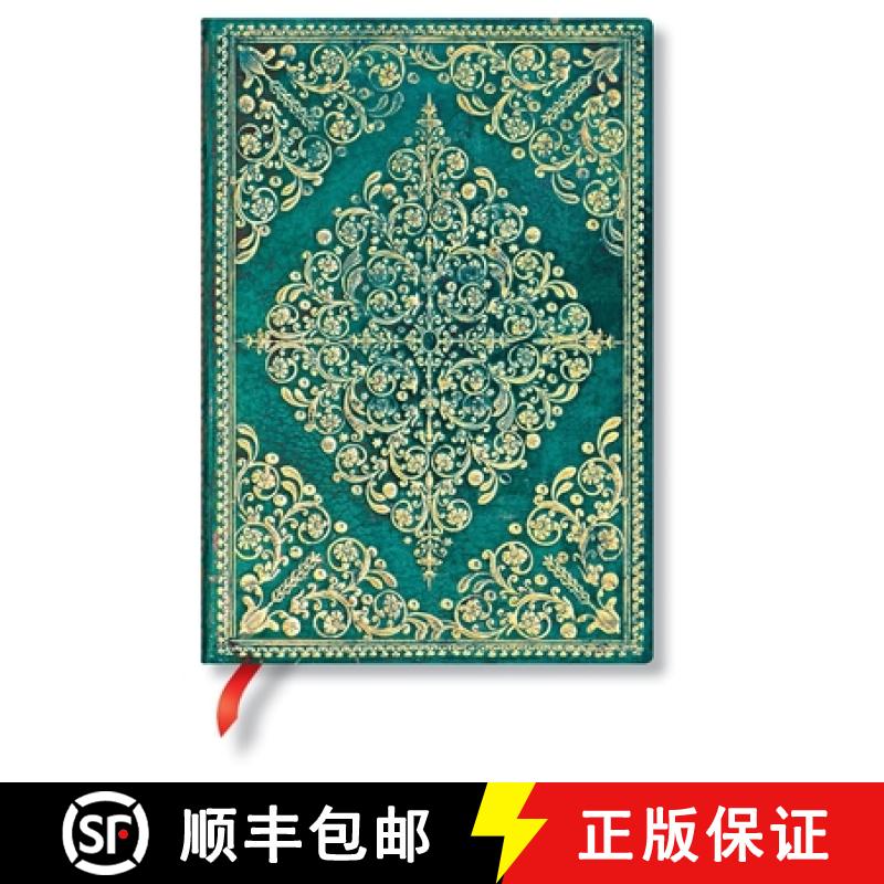 【2-3周达】Oceania (Diamond Rosette) Midi Unlined Hardcover Journal [9781439781159]