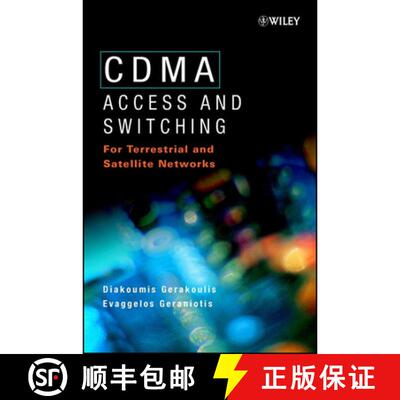 【3-4周达】精装 Cdma - Access & Switching For Terrestrial & Satellite Networks [Wiley电子电气工程] [9780471491842]