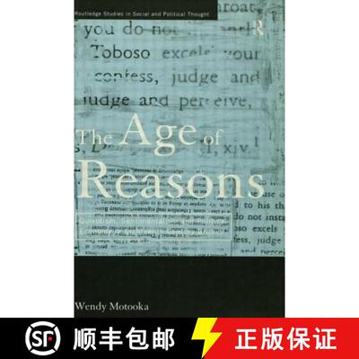 【3-4周达】The Age of Reasons : Quixotism, Sentimentalism, and Political Economy in Eighteenth Centur... [9780415862592]
