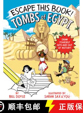 【3-4周达】Escape This Book! Tombs of Egypt [9780525644231]