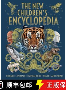 预订 The New Children's Encyclopedia: Science, Animals, Human Body, Space, and More! [9781398809444]