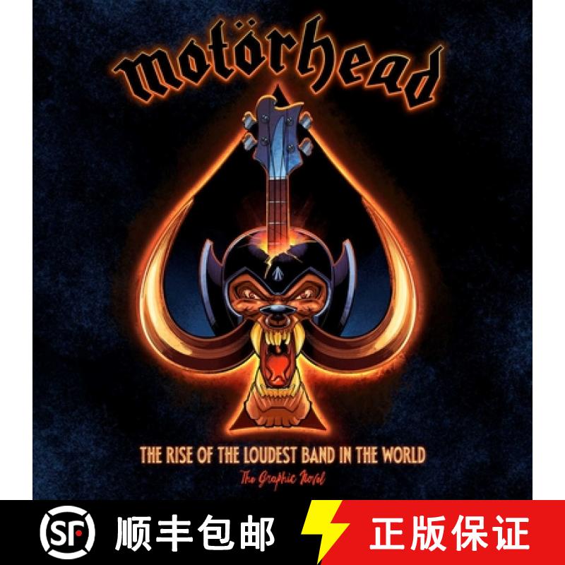 【3-4周达】Motörhead: The Rise of the Loudest Band in the World: The Authorized Graphic Novel [9781970047158]