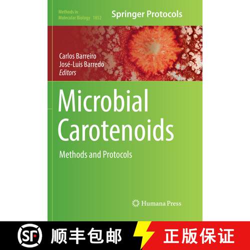 【3-4周达】Microbial Carotenoids: Methods and Protocols [9781493993802]