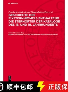 预订 Band 18. Der Südliche Sternhimmel. 17h Rektaszension: Lieferung 1: [0m-29m59s.]: Avgfsk-B, Abte... [9783112701805]