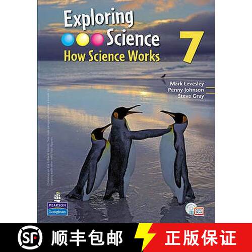 【3-4周达】Exploring Science : How Science Works Year 7 Student Book with ActiveBook with CDROM [9781405892469]