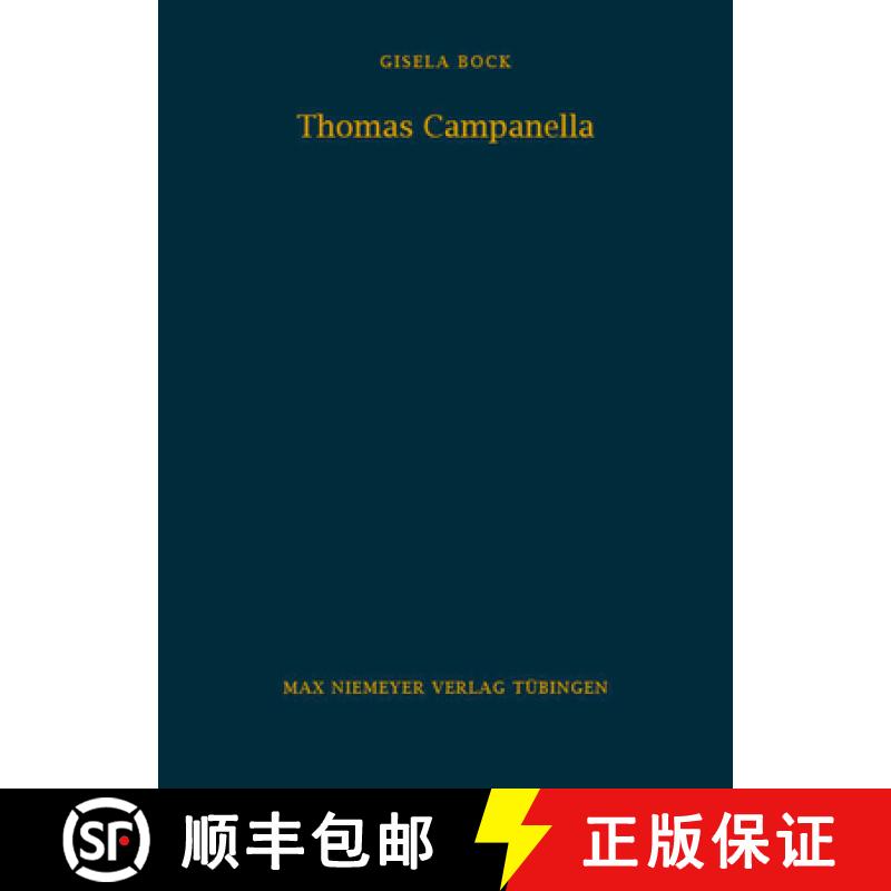 预订 Thomas Campanella：Politisches Interesse und philosophische Spekulation [9783484800694]