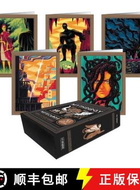 【3-4周达】Mythology Notecards: 20 Notecards and Envelopes [With Envelope] [9780762494637]