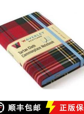 【3-4周达】Waverley (M): Maclean of Duart Tartan Cloth Commonplace Pocket Notebook [9781849344210]