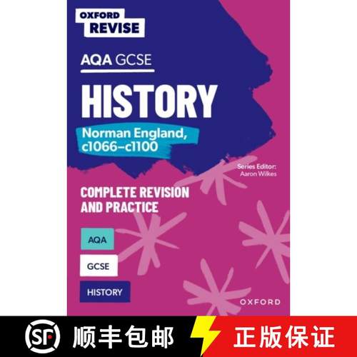 【3-4周达】Oxford Revise: AQA GCSE History: Norman England, c1066-c1100 [9781382053754]
