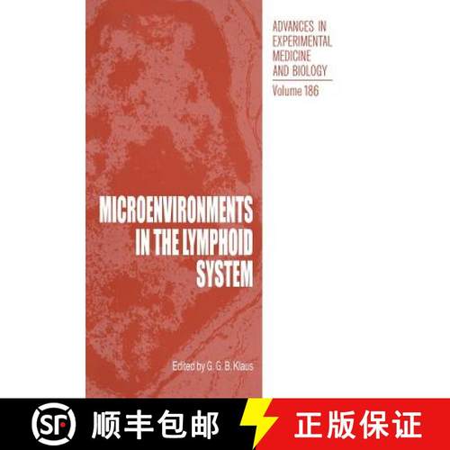【3-4周达】Microenvironments in the Lymphoid System [9781461294955]
