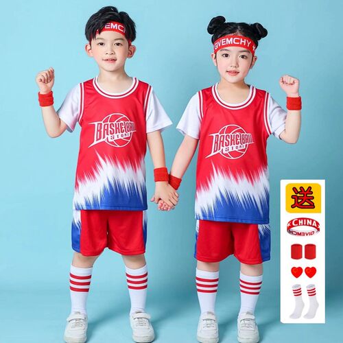 儿童篮球服套装男女孩定制幼