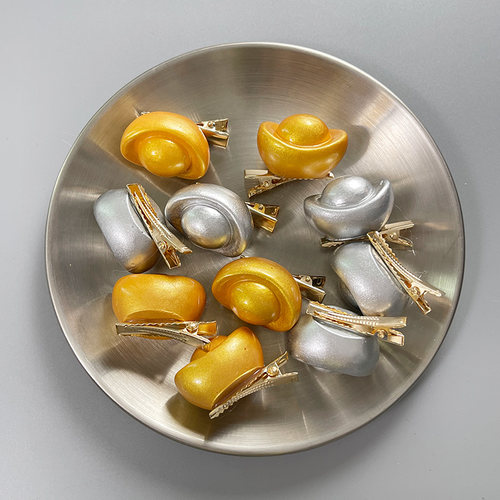 倾饰阁小财神招财元宝发饰