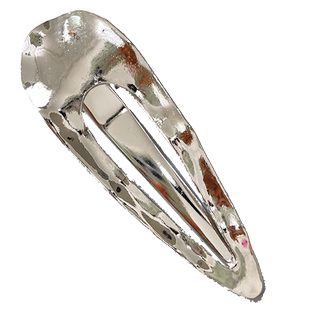 高级感甜酷金属发夹水滴方形三角气质个性简约银色侧边后脑勺刘海