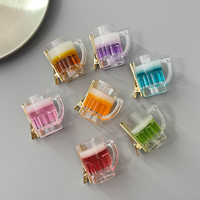 发夹塑料个性搞怪仿真酒杯有趣