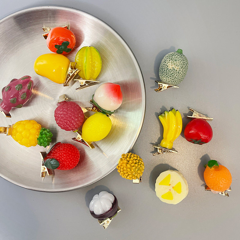 搞怪趣味可爱仿真小水果个性榴莲香蕉西红柿女童发饰发夹边夹发卡,饰品/流行首饰/时尚饰品新,发饰,淘宝优惠券,粉丝福利购,淘宝优惠卷