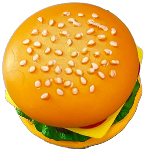 可爱搞笑搞怪仿真食物食玩汉堡卡通卡子儿童发夹发卡女童薯条蛋糕