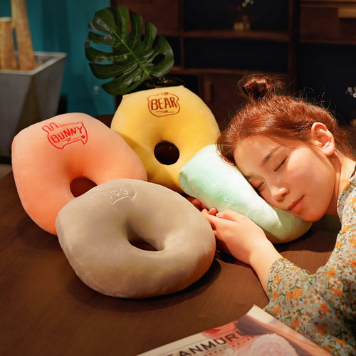 办公室午睡神器学生午休抱枕女生趴着桌子睡觉趴趴枕头儿童小号夏