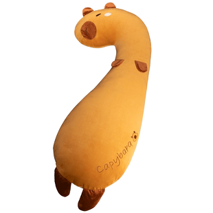 卡皮巴拉长条枕头抱枕女生睡觉夹腿侧睡神器床头大靠垫床上男生款