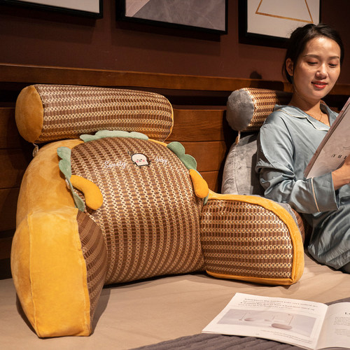 沙发夏季凉席抱枕床头靠枕靠垫