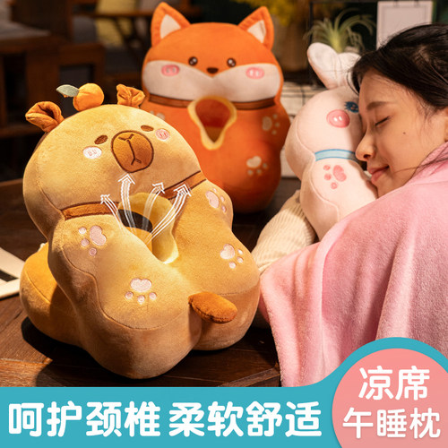 午睡枕趴睡枕办公室睡觉枕头