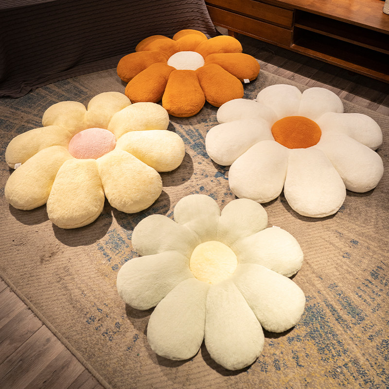 太阳花坐垫椅子垫屁垫花朵沙发座垫飘窗抱枕靠垫地上餐椅垫子冬款,居家布艺,椅垫,淘宝优惠券,粉丝福利购,淘宝优惠卷