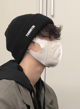 潮帽男生变帅线帽男女秋冬保暖