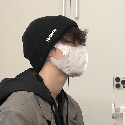 潮帽男生变帅线帽男女秋冬保暖