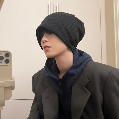 情侣跑步休闲风百搭包头帽