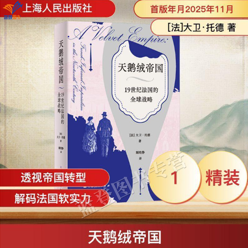 直发天鹅绒帝国19世纪法国的全球战略正版包邮大卫托德突破传统军事史观金融时尚文化法国近代史殖民研究全球化世界通史上海人民社