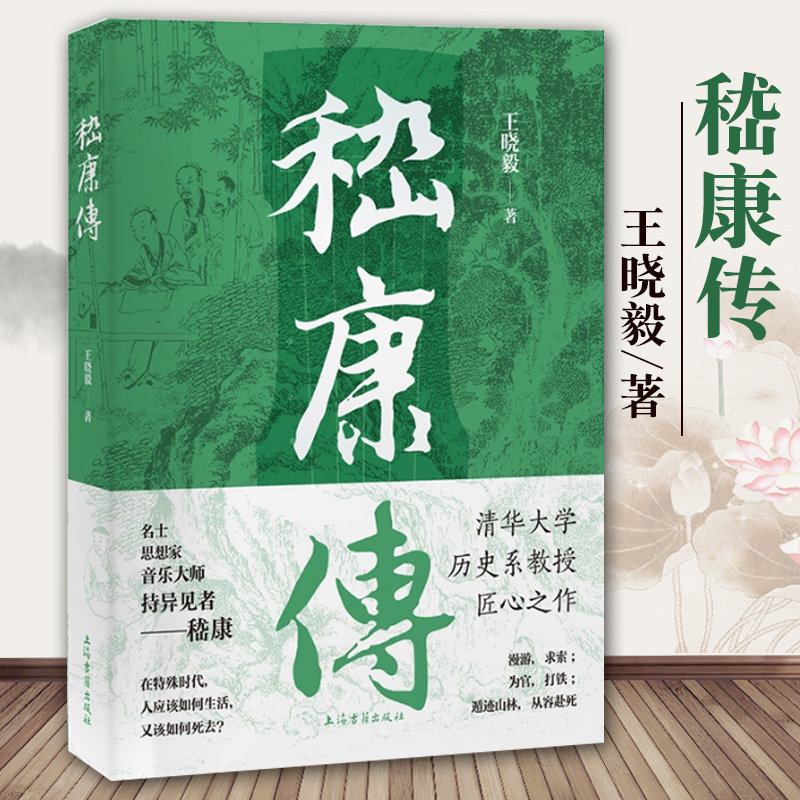 正版包邮嵇康传 王晓毅著魏晋风骨代表竹林七贤领袖嵇康经典传记哲学